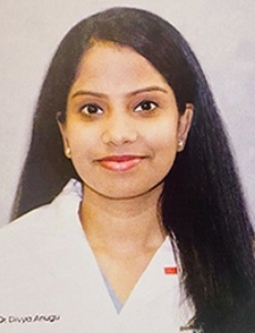 Headshot of  Dr. Divya Anugu 