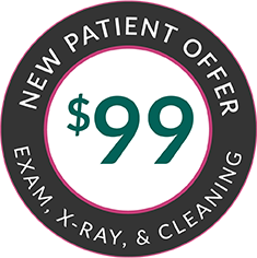 $99 New patient exam offer coupon
